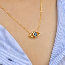 Blue Evil Eye Necklace